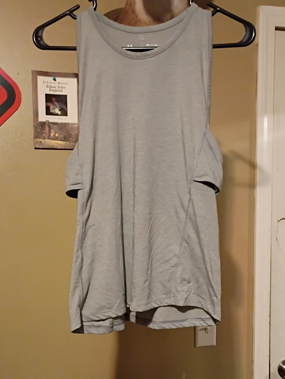 Under Armour Gray Athletic Tee - Loose Fit